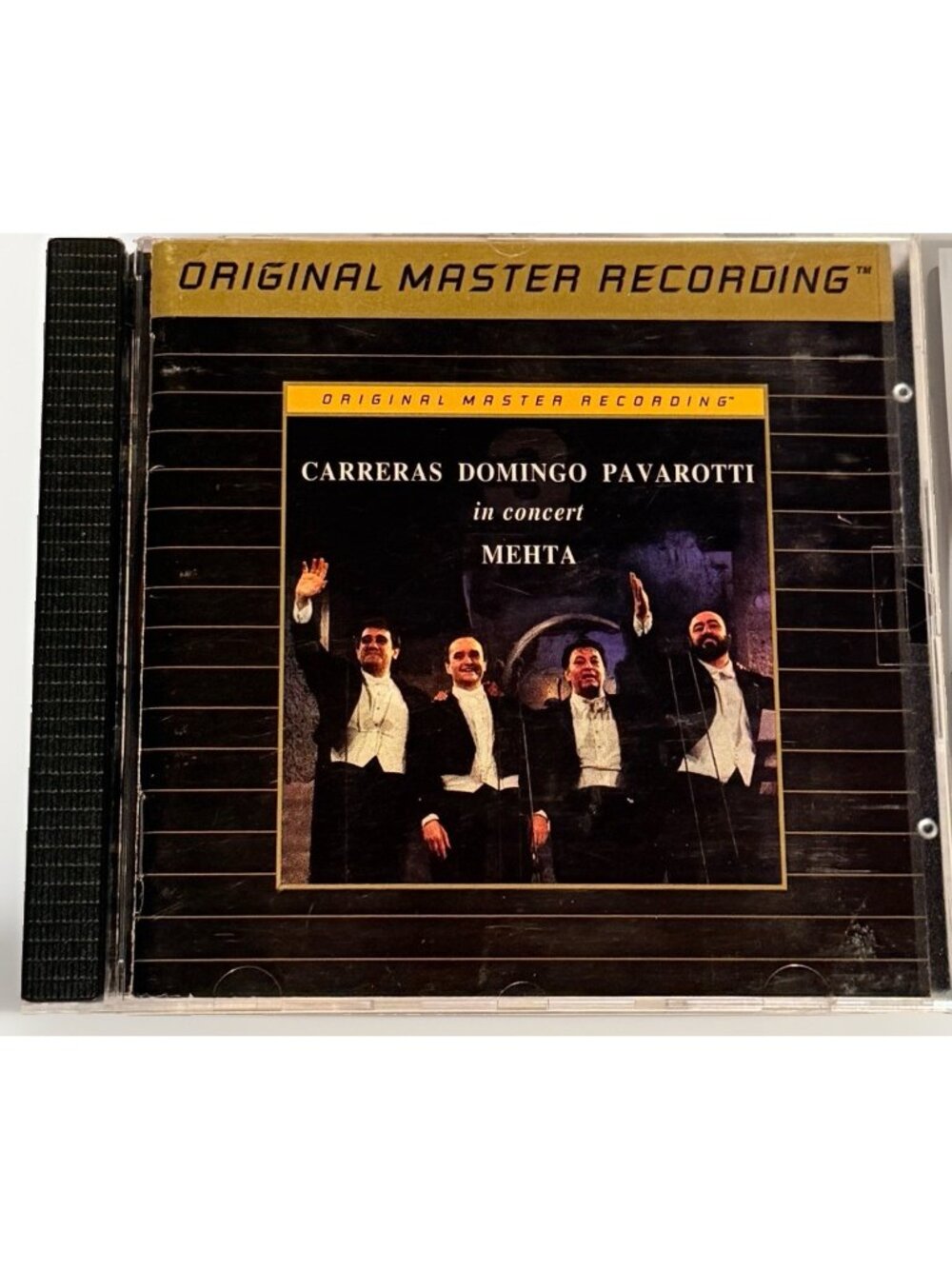 Carreras Domingo Pavarotti Original Masters Recording CD In Concert Mehta